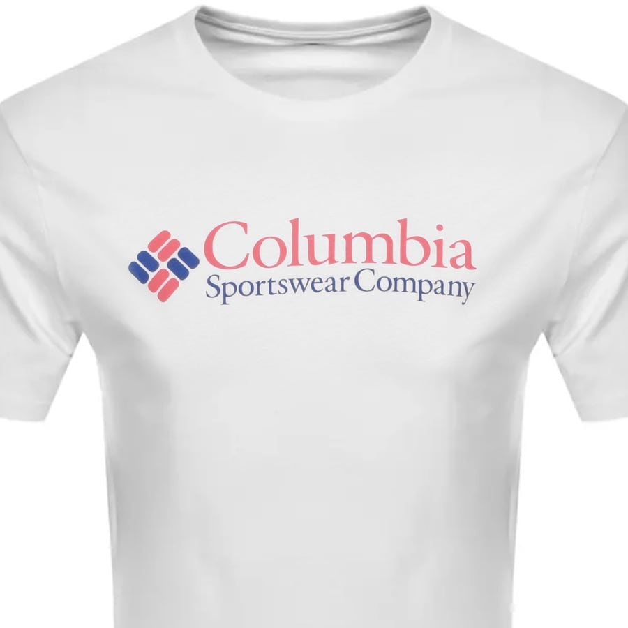 Alternative Image for ProductColumbia Basic Logo T Shirt White2